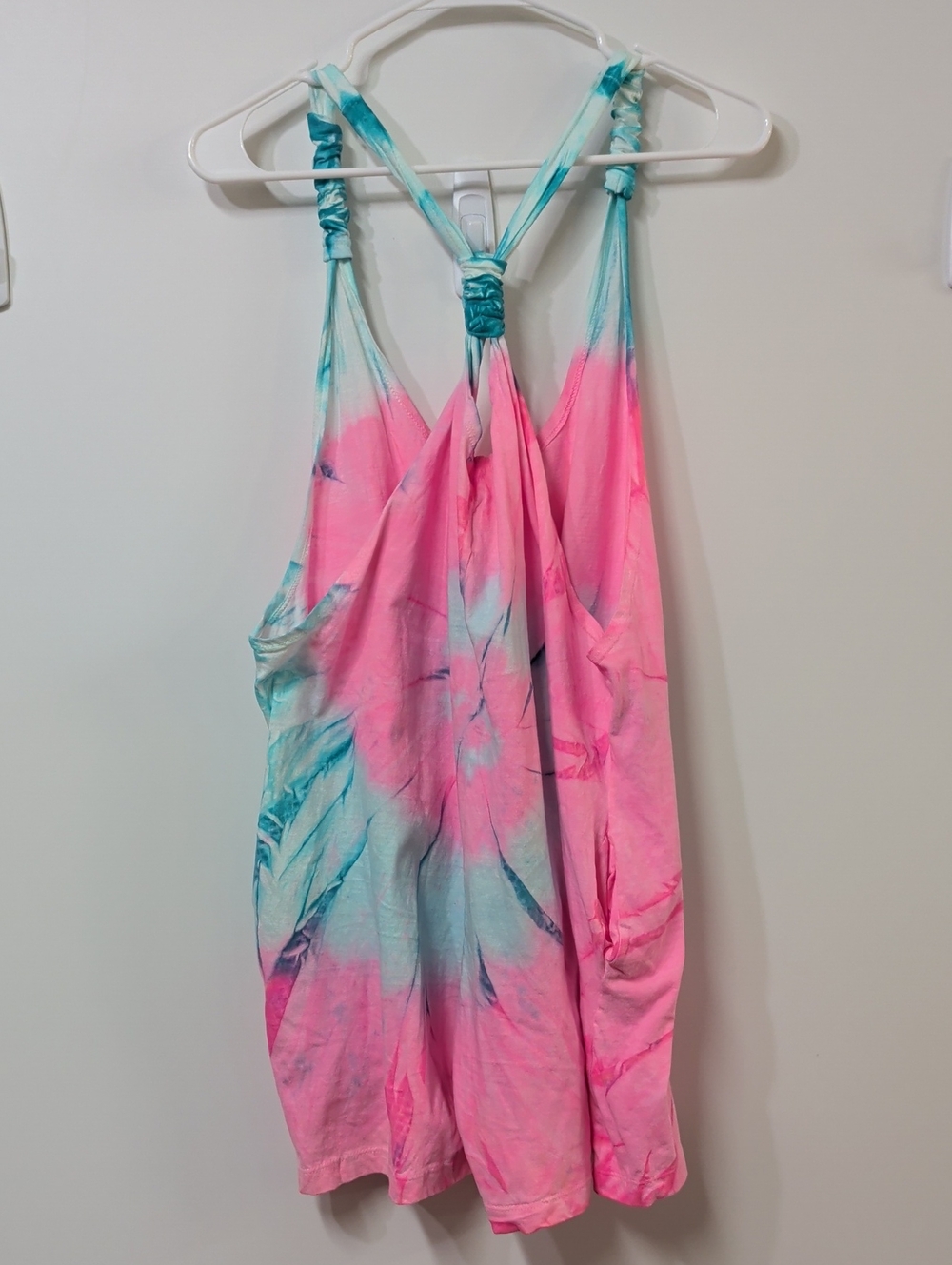 Tie Dye Life Pink & Blue Tie-Dye Romper Size Small NWOT - Picture 5 of 6